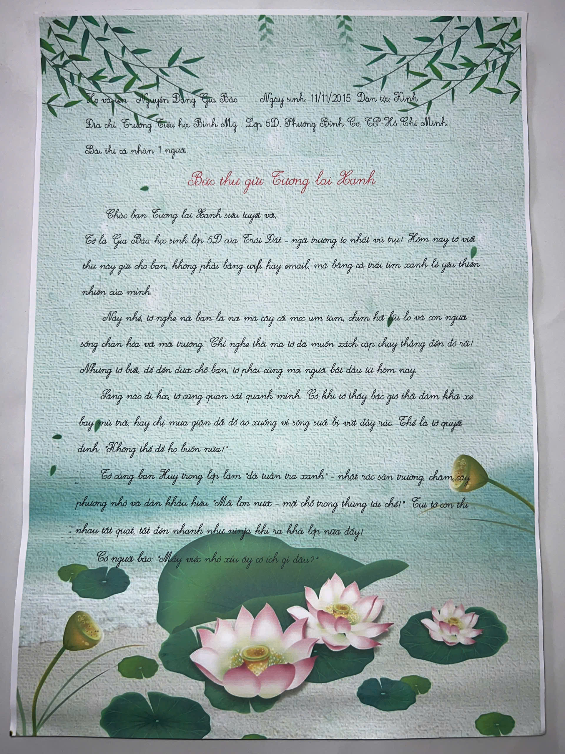Nguyễn Đặng Gia Bảo