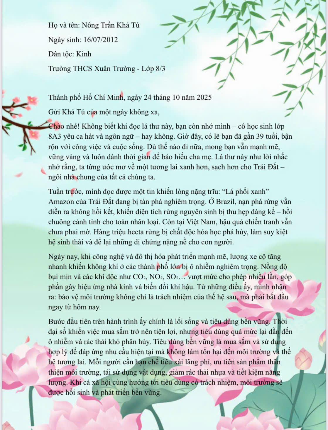 Nông Trần Khả Tú