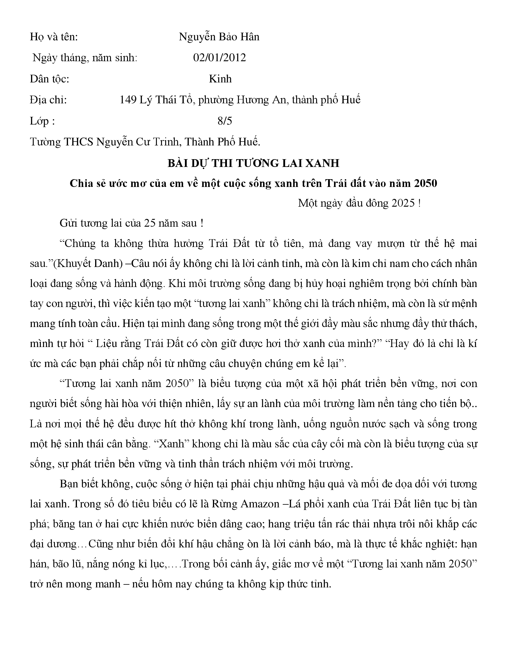 Nguyễn Bảo Hân