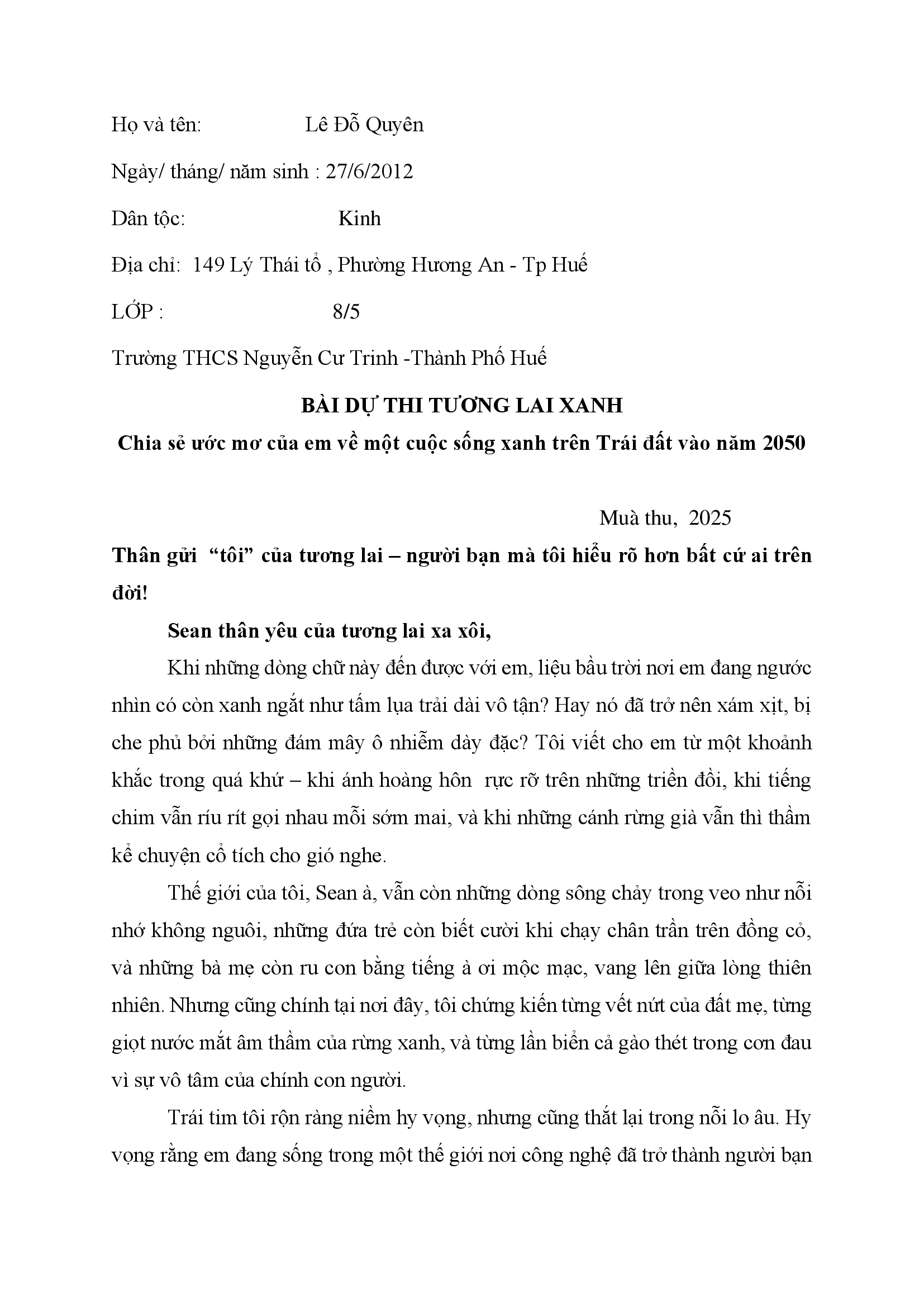 Lê Đỗ Quyên