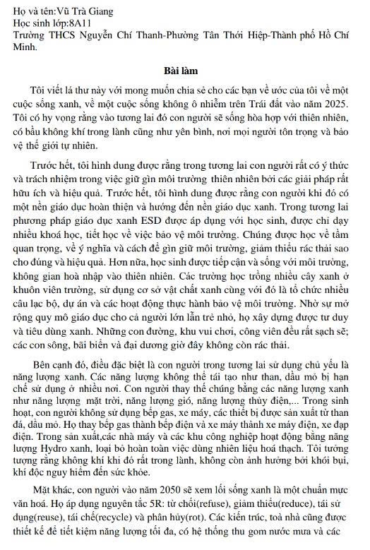 Vũ Trà Giang
