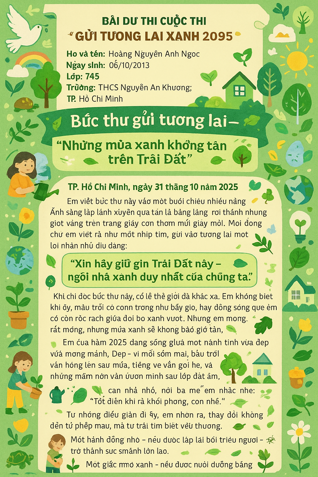 Hoàng Nguyễn Ánh Ngọc