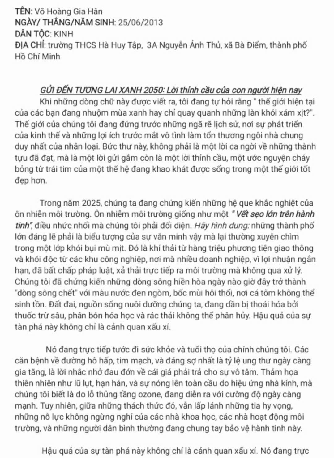 Võ Hoàng Gia Hân