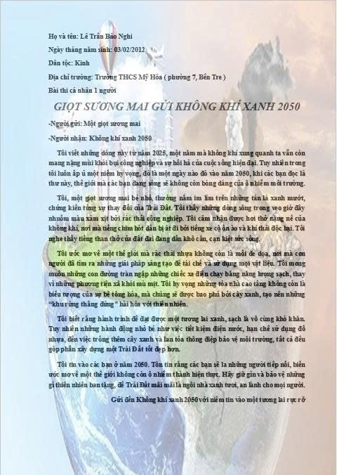 Lê Trần Bảo Nghi