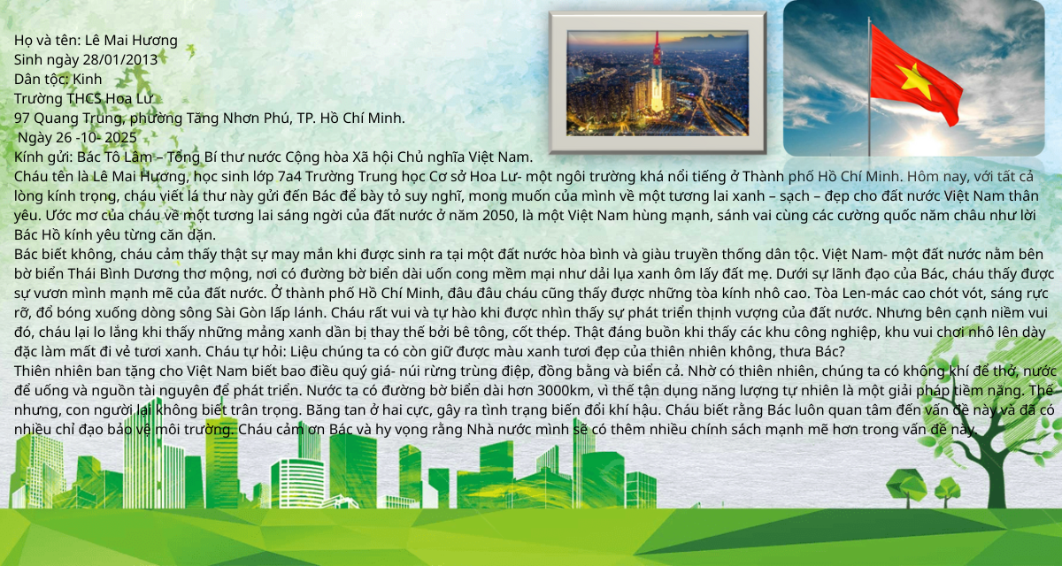 LÊ MAI HƯƠNG