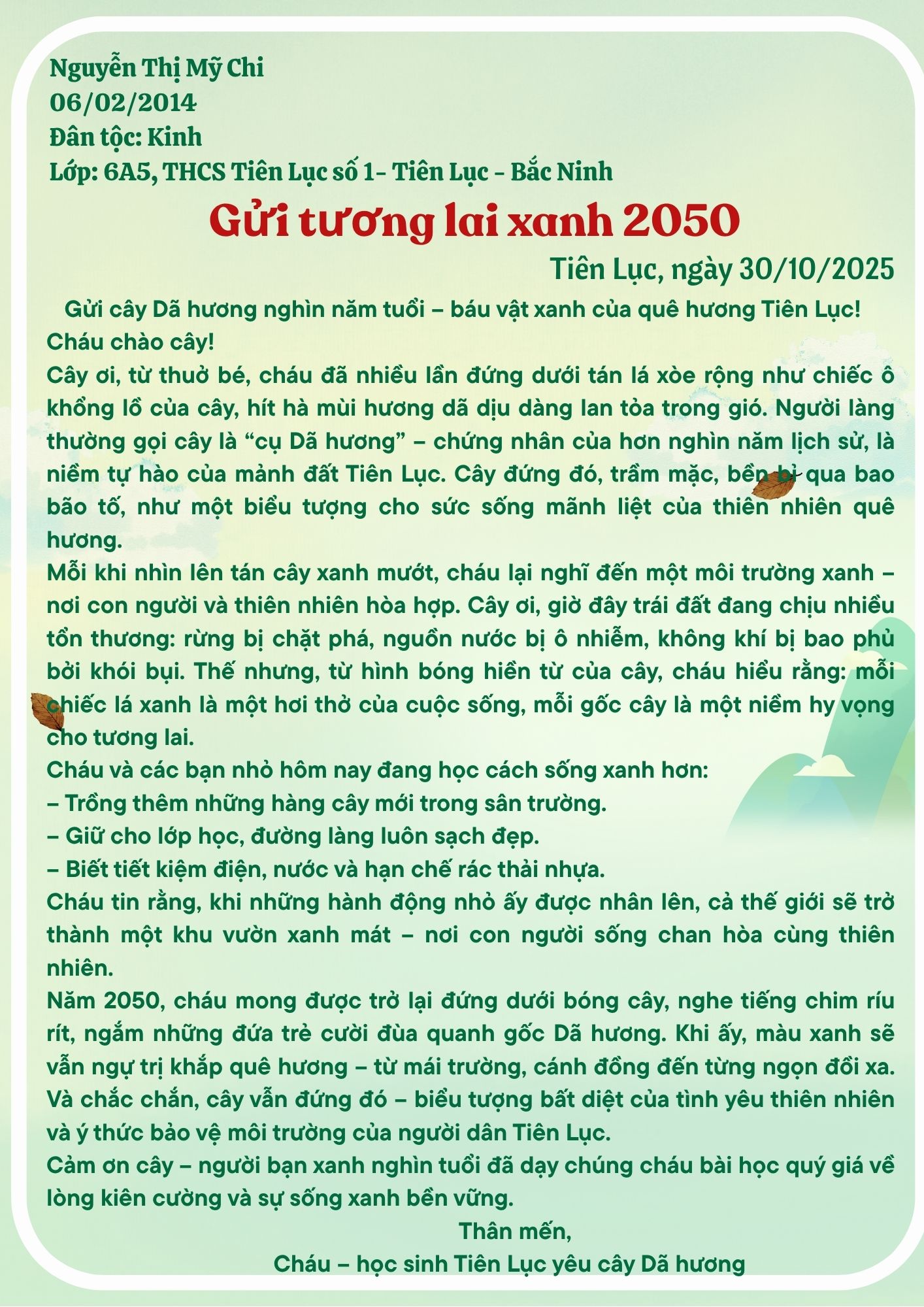 Trần Thị Thảo Chi