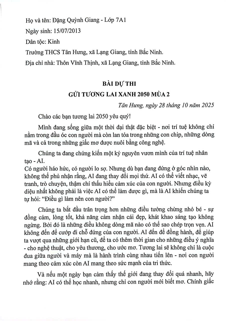 Đặng Quỳnh Giang