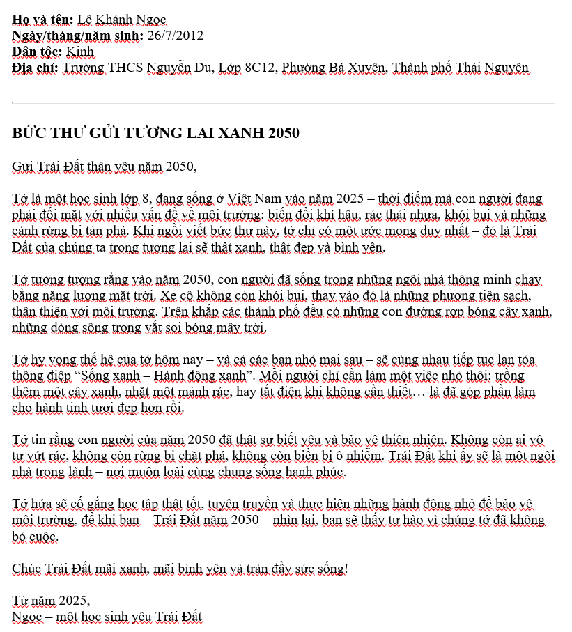 Lê Khánh Ngọc