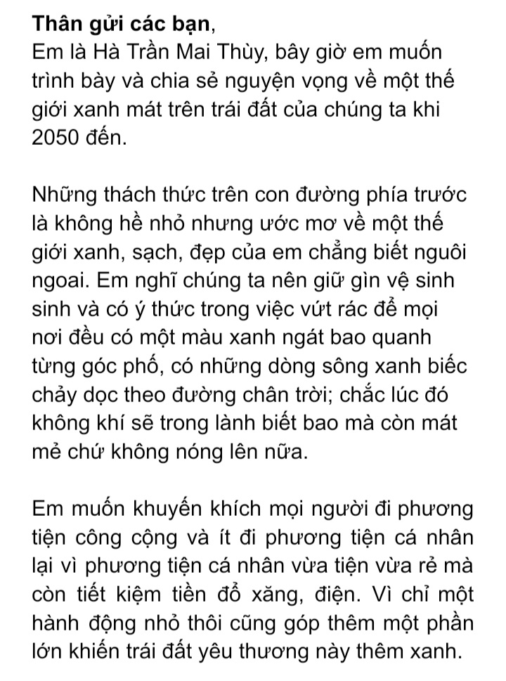 Hà Trần Mai Thùy