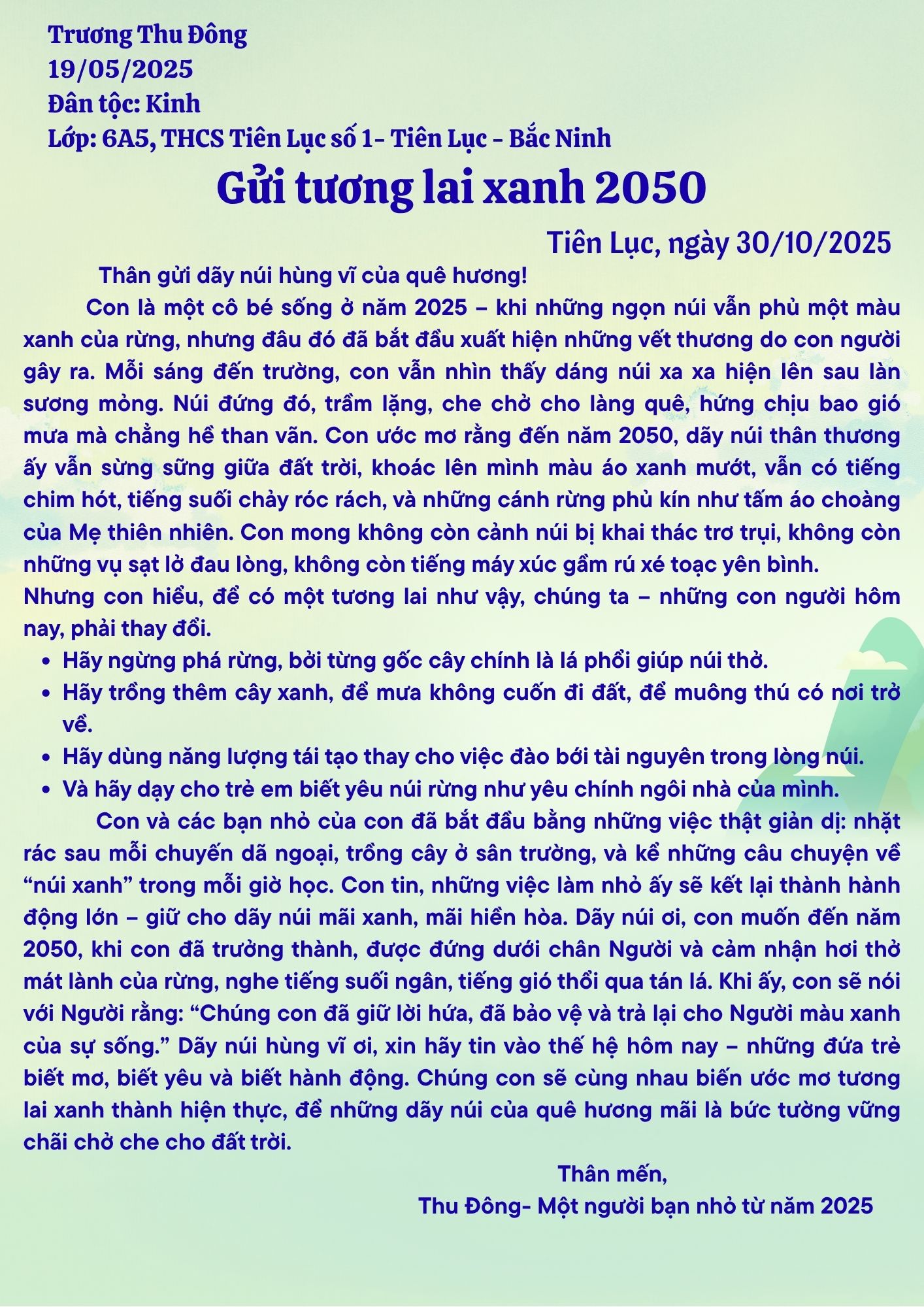 Trương Thu Đông