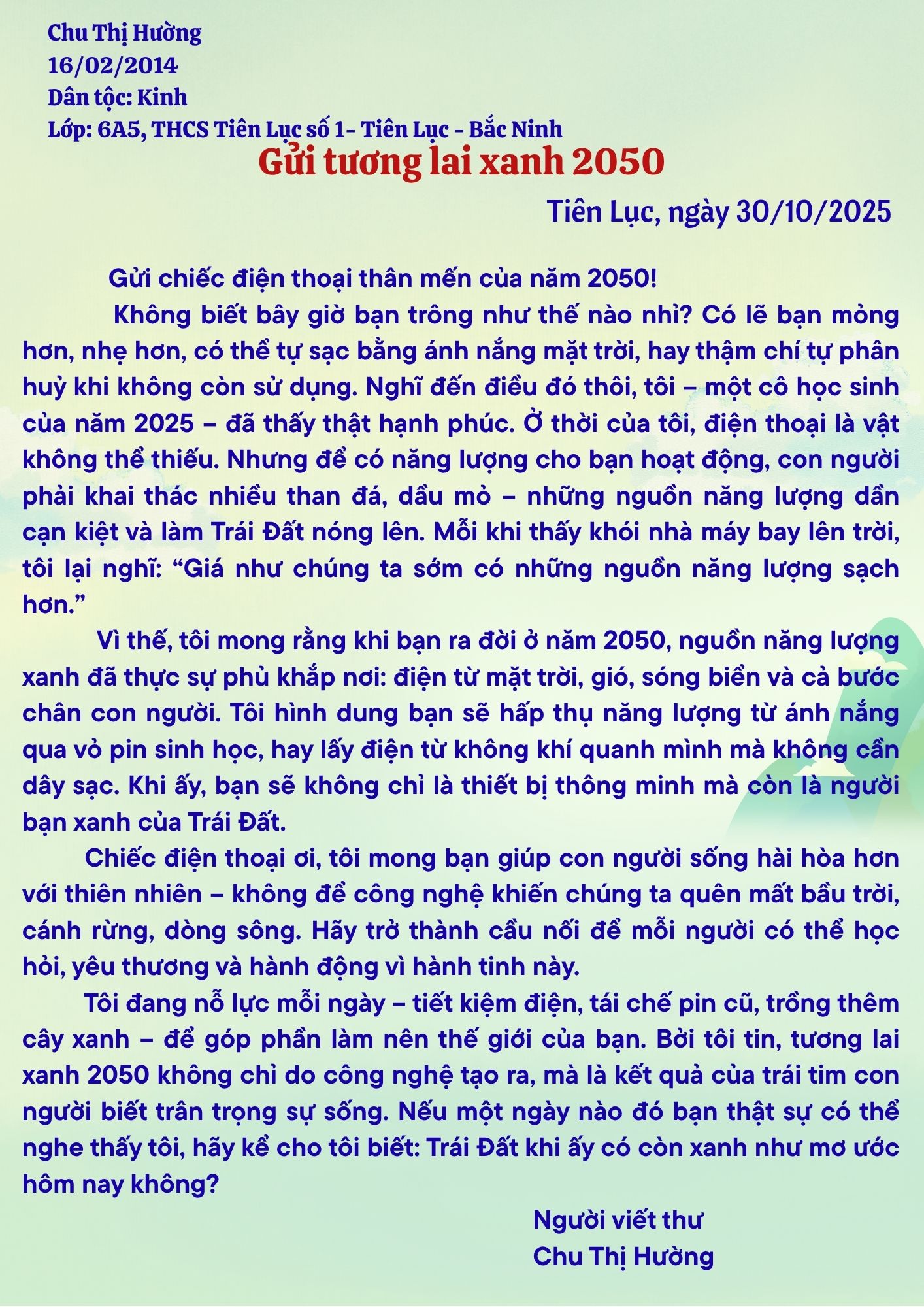 Chu Thị Hường