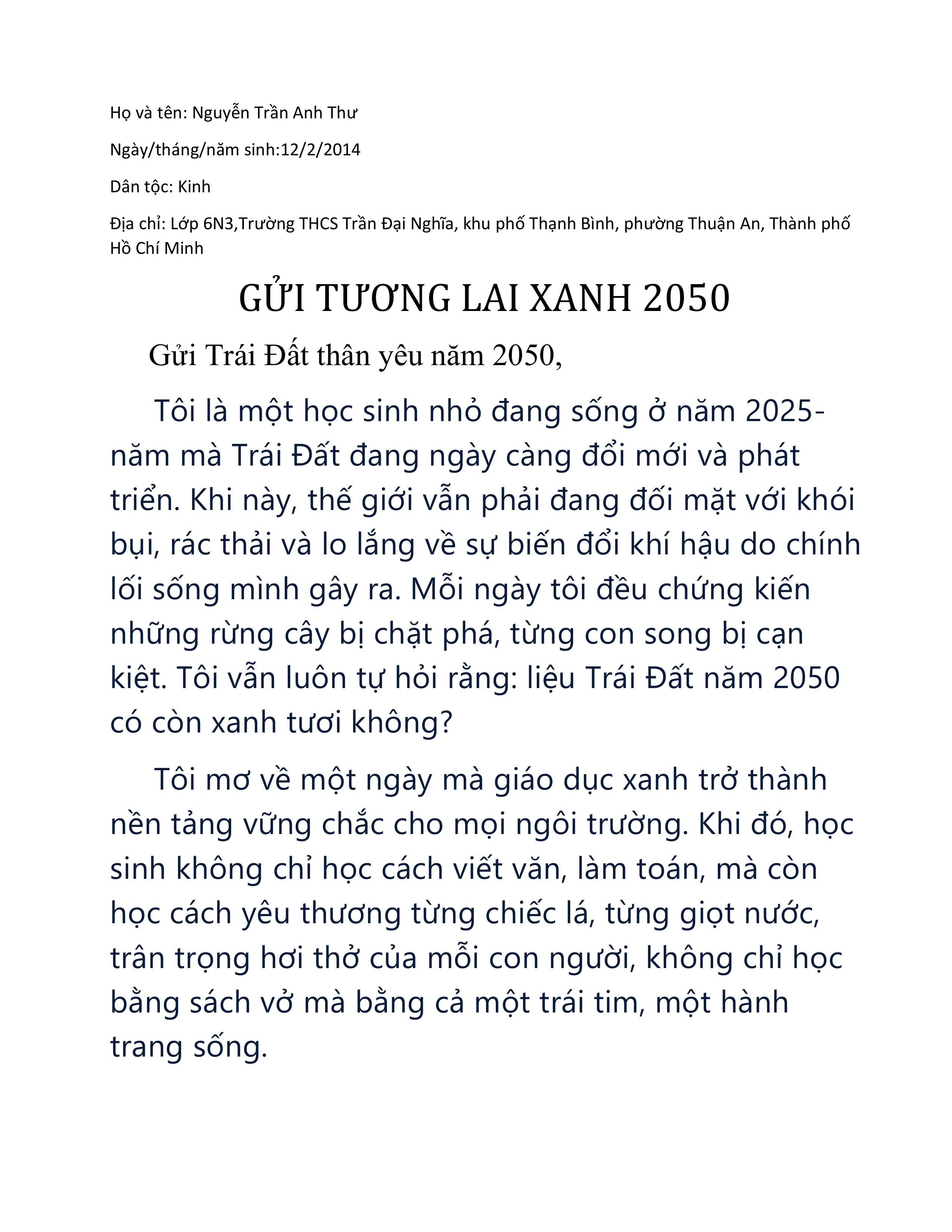Nguyễn Trần Anh Thư