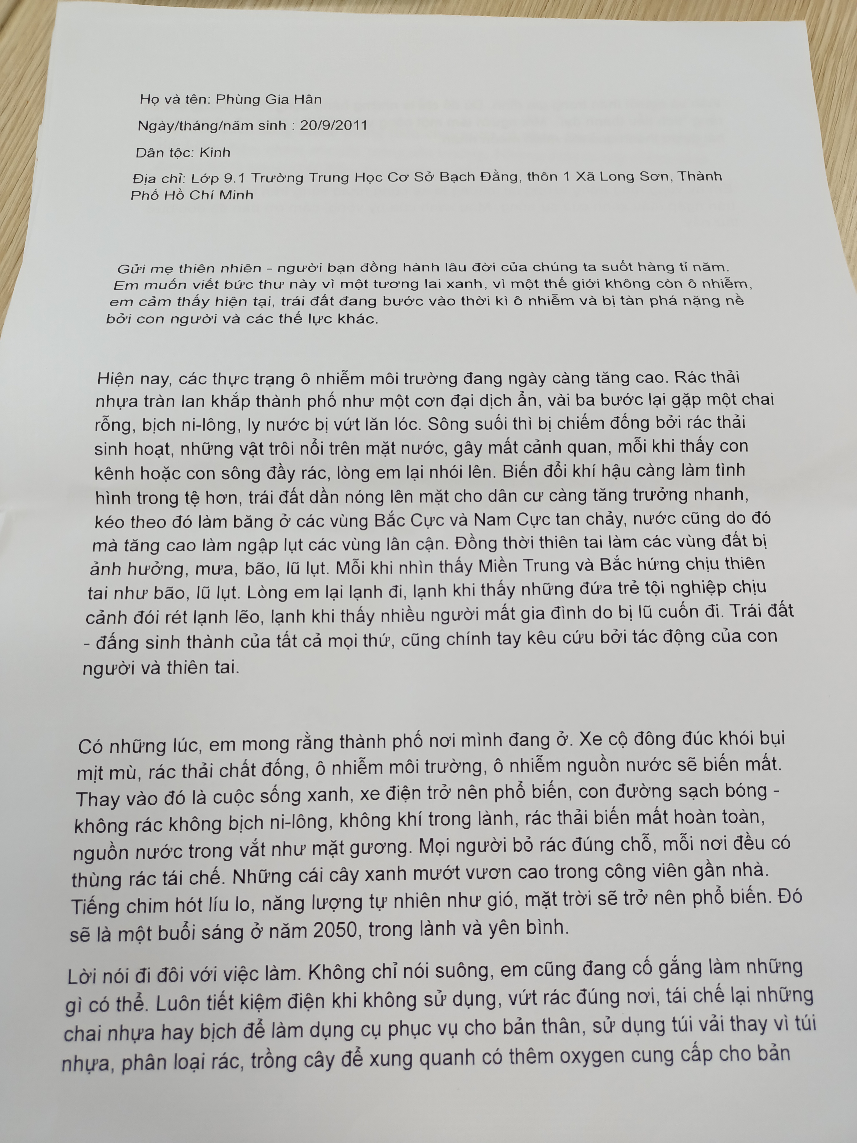 10. Phùng Gia Hân
