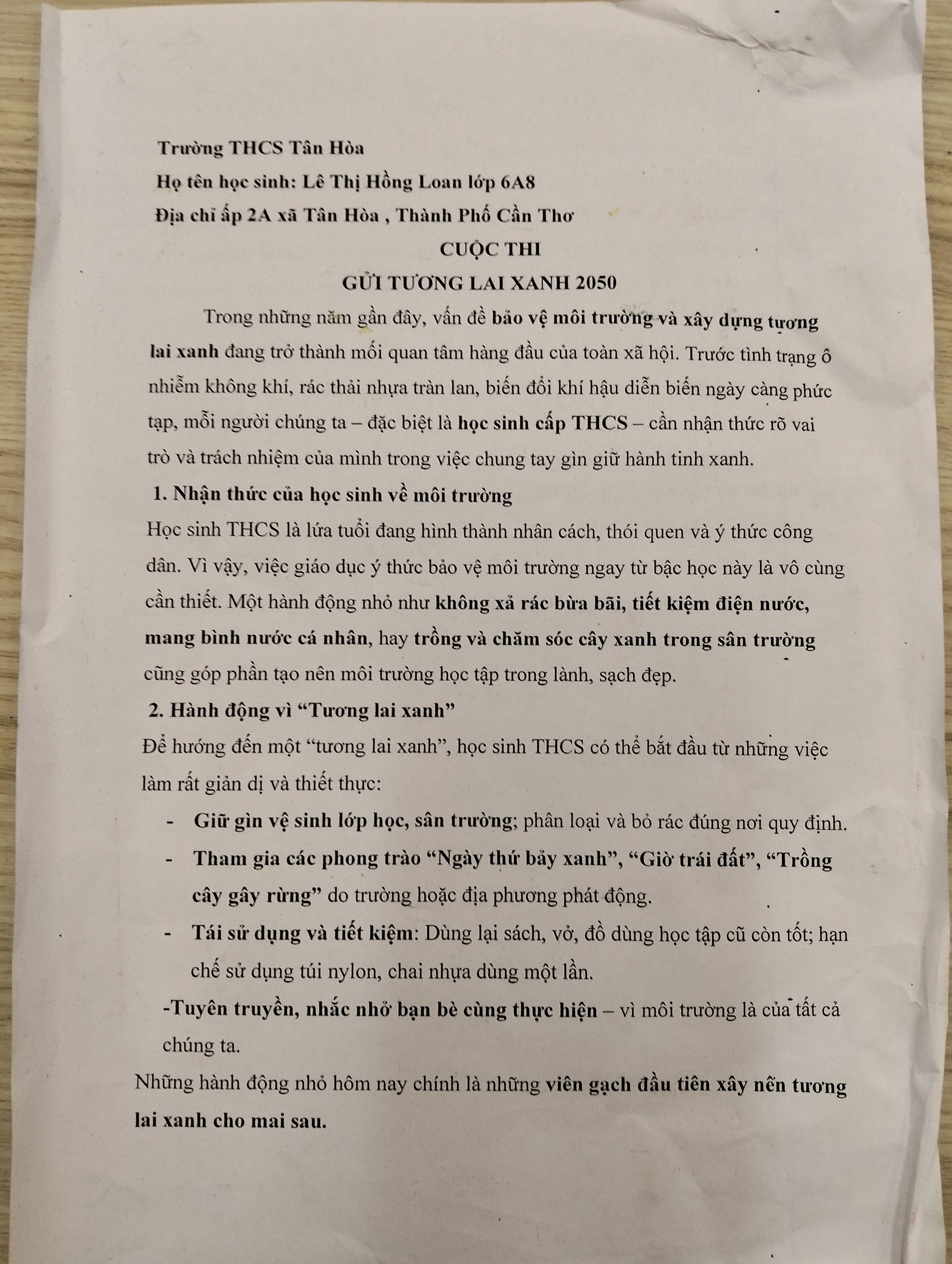8. Lê Thị Hồng Loan